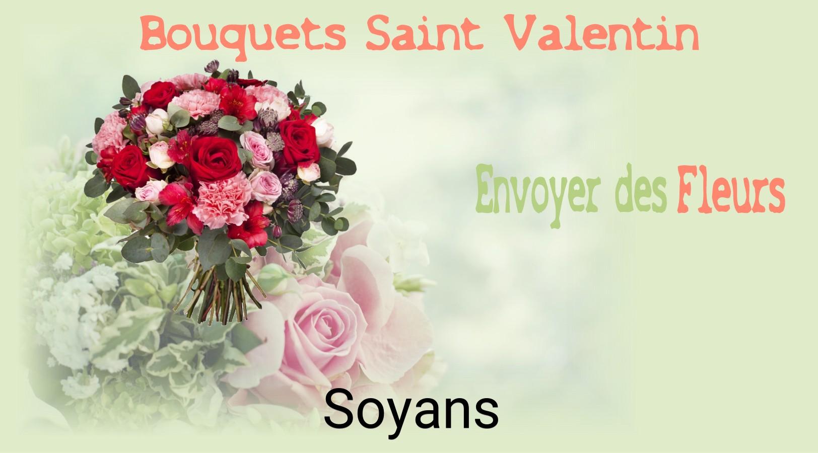 Roses de Saint-Valentin livrées à Soyans